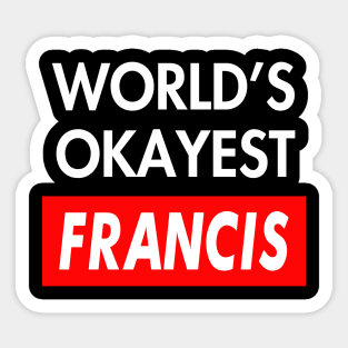 Francis Sticker